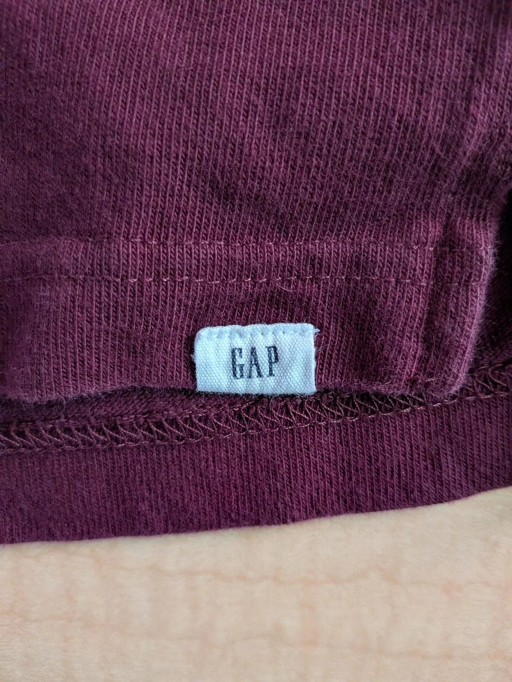 GAP Kids Maroon and Navy Rugby Polo
